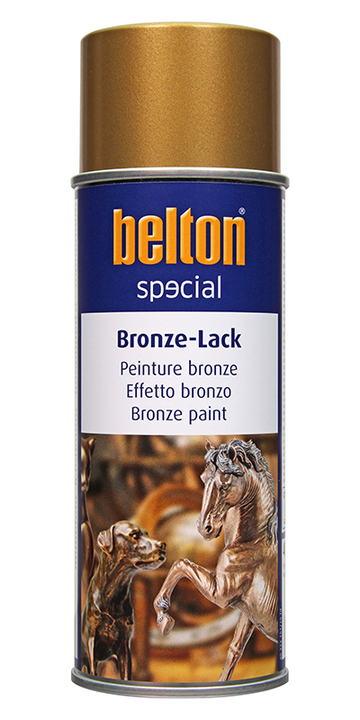 Bombe de peinture Belton effet bronze or antique 400ml - Bon Plan