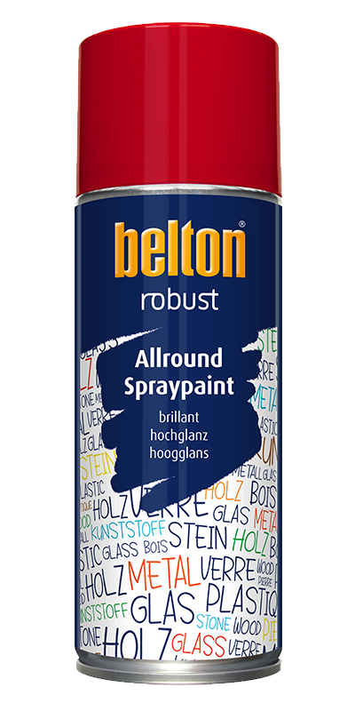 Bombe de peinture Belton Special effet granit marron 400 ml